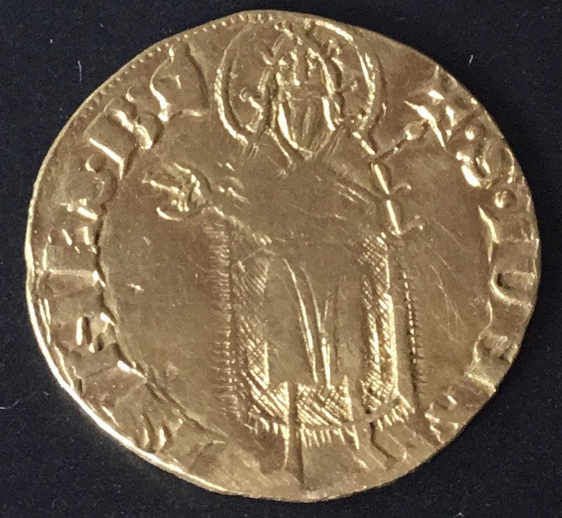 Gold-Florin-For-Jean-II-Of-King-France,-1350-1364